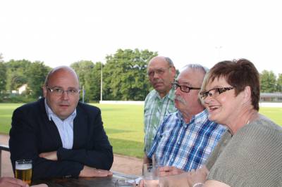 In netter Runde wurde ...